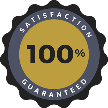 100% Satisfaction Guaranteed